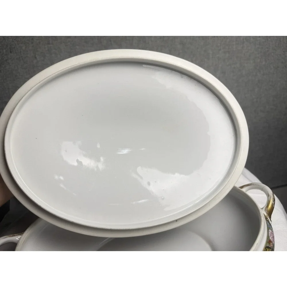 Antique 20s/30s Noritake Floral Pheasant 11